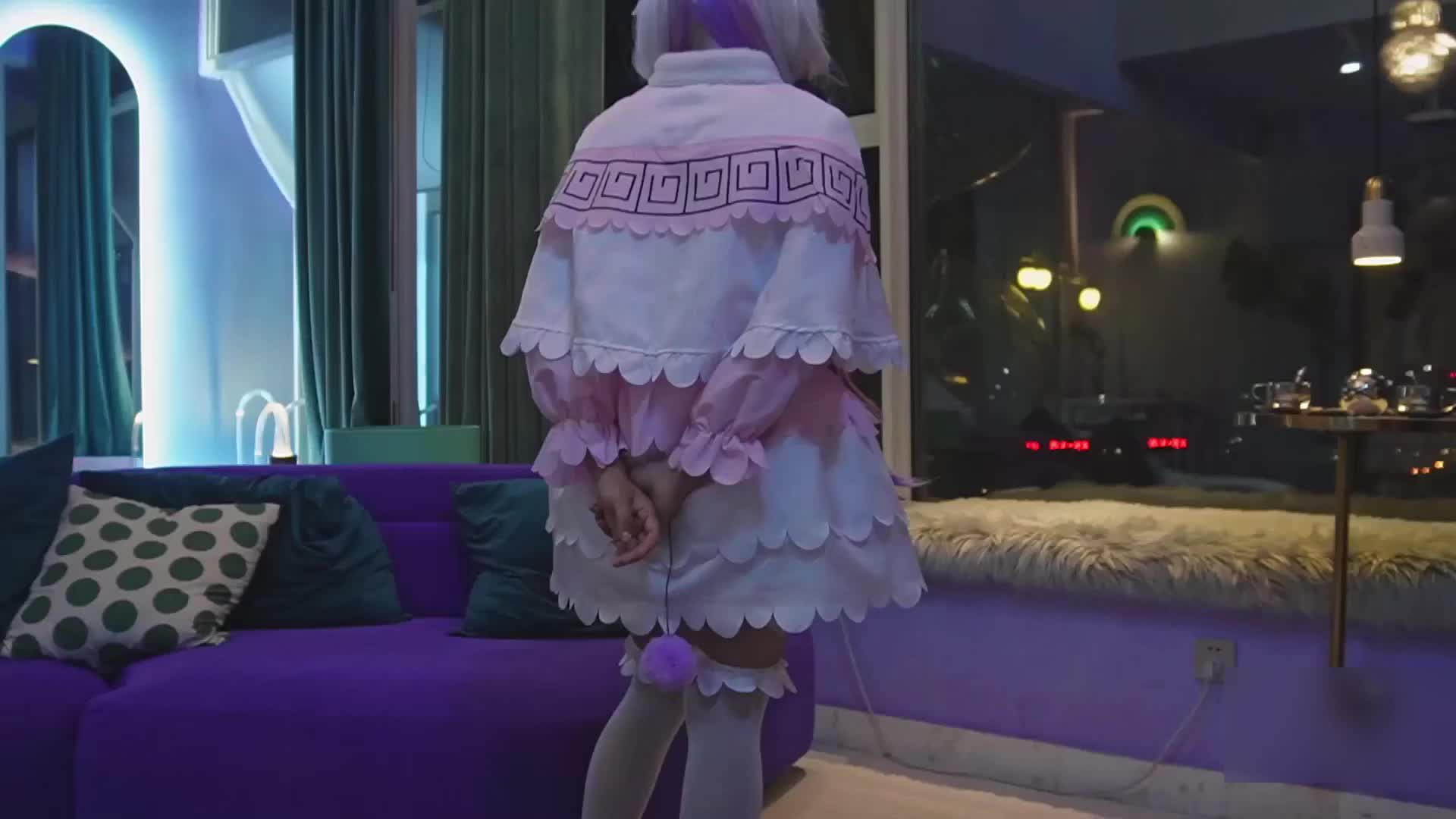 ❤️卡哇伊清纯萌妹❤️调教反差cos美少女 神奇的双马尾粉嫩无毛小嫩逼 活力四射 落地窗前爆操 青春的肉体让人着迷