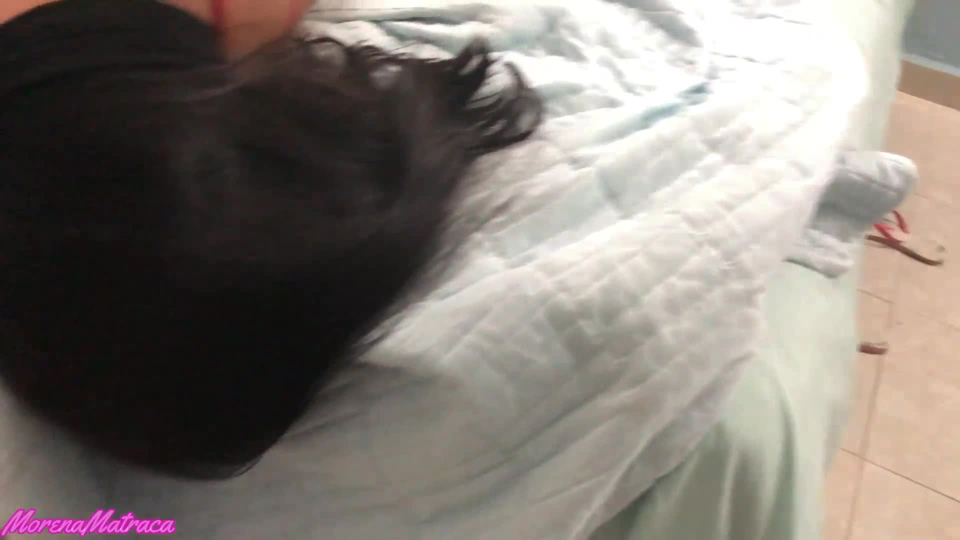 Amazing Latina Lips Thinks Shes Sucking Her Husbands Cock But Fooled Her-56867309 new
